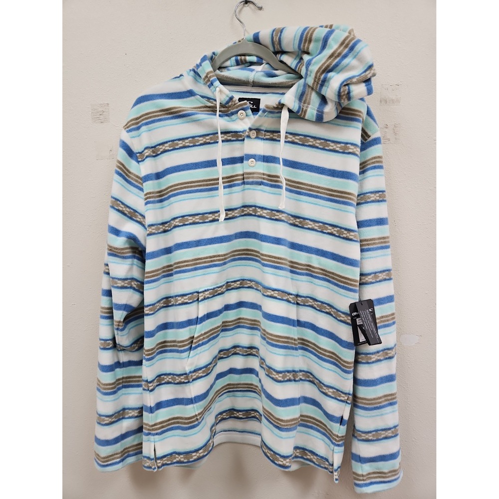 O'Neill Mens Large Surf Newman Super Fleece Pullover Hoodie Sweater Shirt NWT